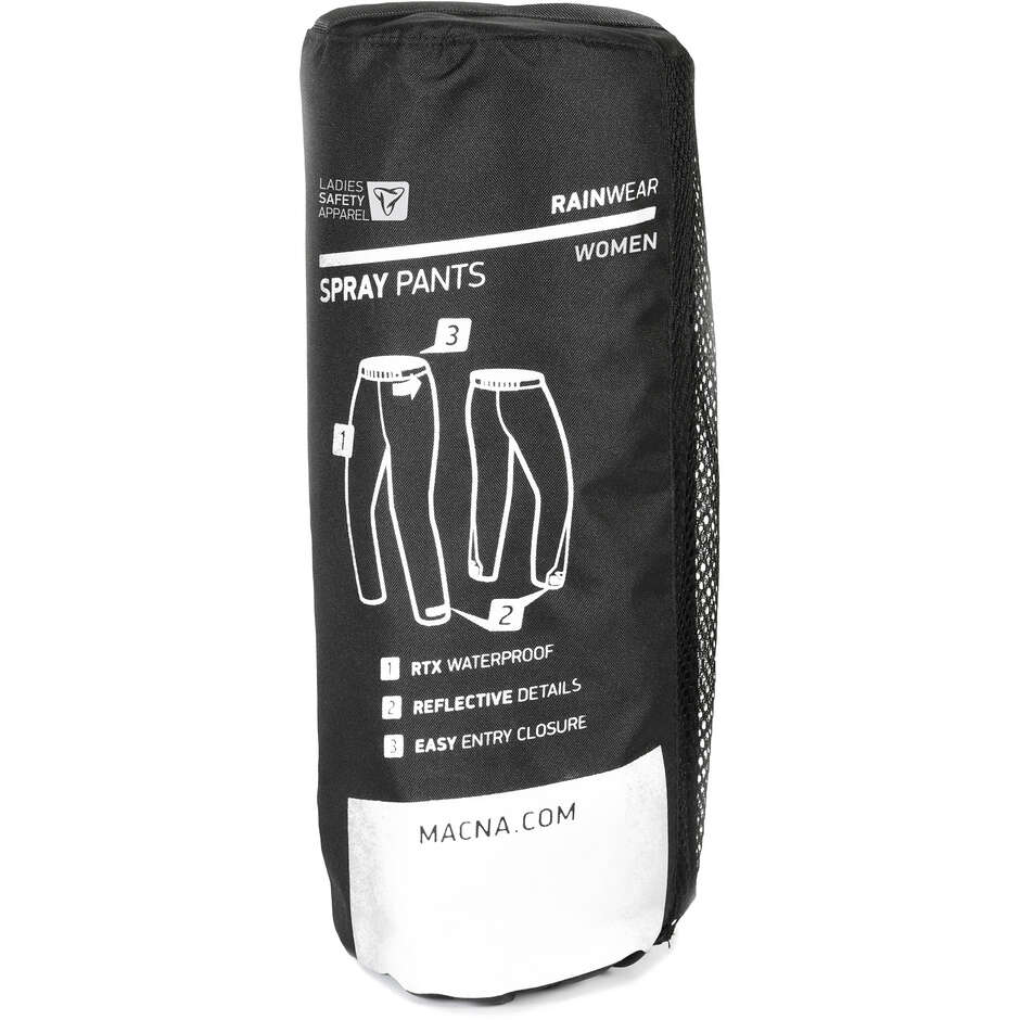 Pantalon de pluie femme Macna Spray noir