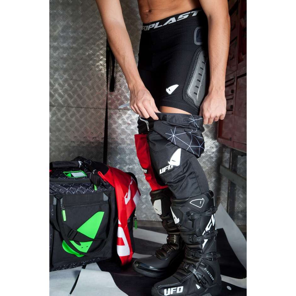 Pantalon de protection moto Ufo MURYAN MV6 protection hanches (plast) noir