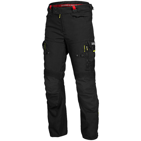 Pantalon en tissu avec membrane Gore-Tex Moto Ixs TOUR ADVENTURE GTX Gris Noir