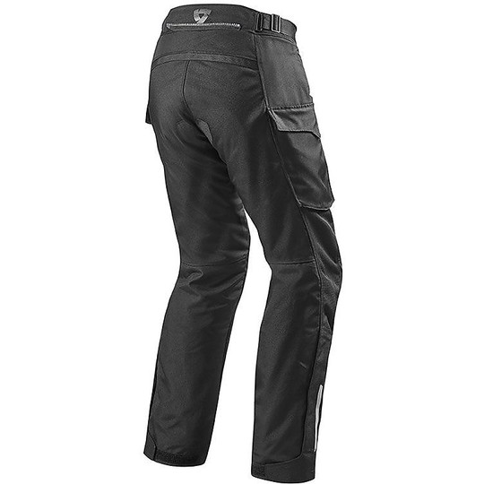 Pantalon en tissu noir standard Rev'it Outback