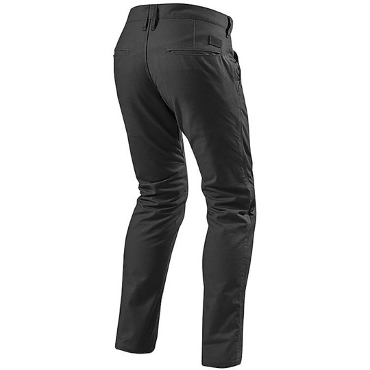 Pantalon en tissu Rev'it Alpha noir L32 raccourci
