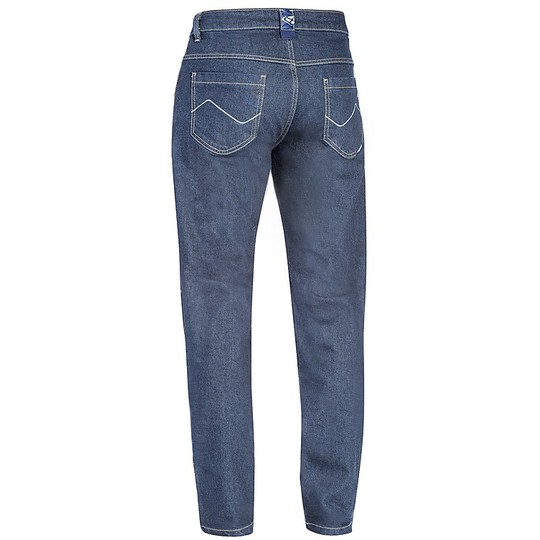 Pantalon jeans moto certifié Ixon MIKE bleu marine
