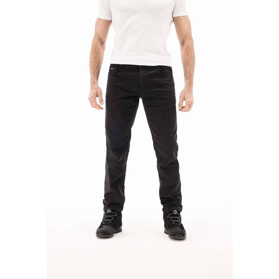 Pantalon Jeans Moto Ixon MARCO Noir