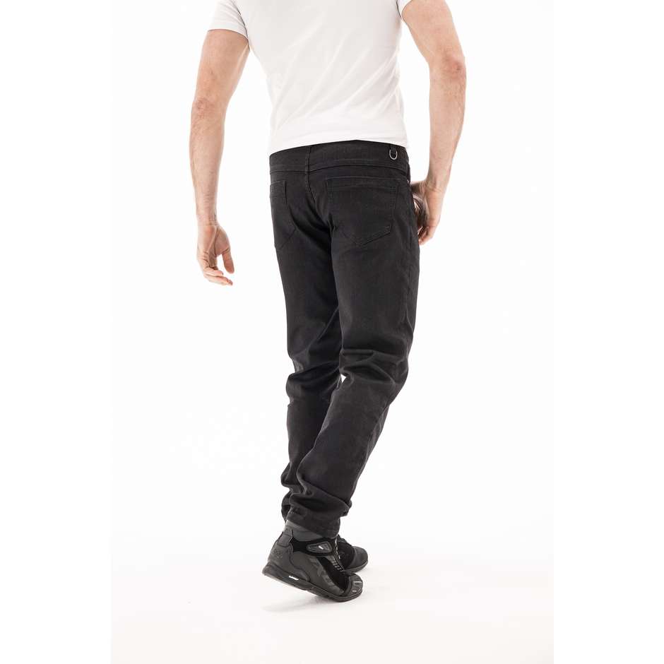 Pantalon Jeans Moto Ixon MARCO Noir