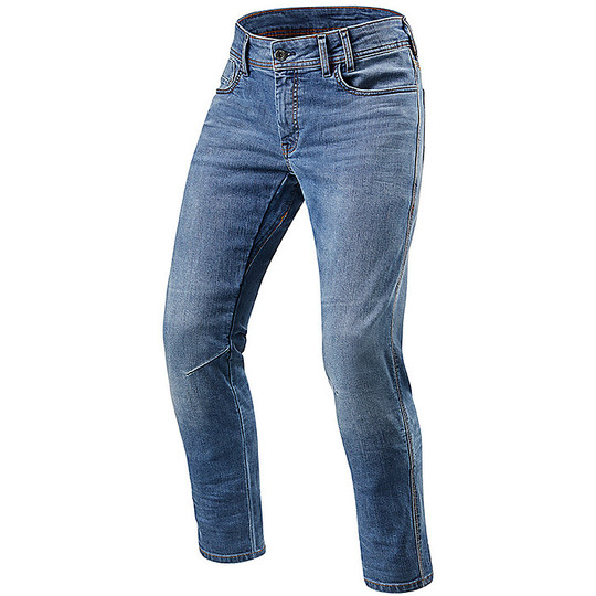 Pantalon Jeans Moto Rev'it DETROIT TF Classic Bleu Occasion Standard