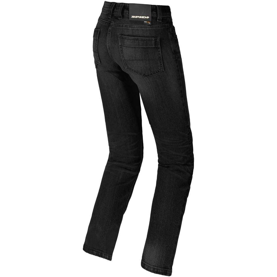 Pantalon Jeans Technique Femme Spidi J-TRACKER LADY Noir