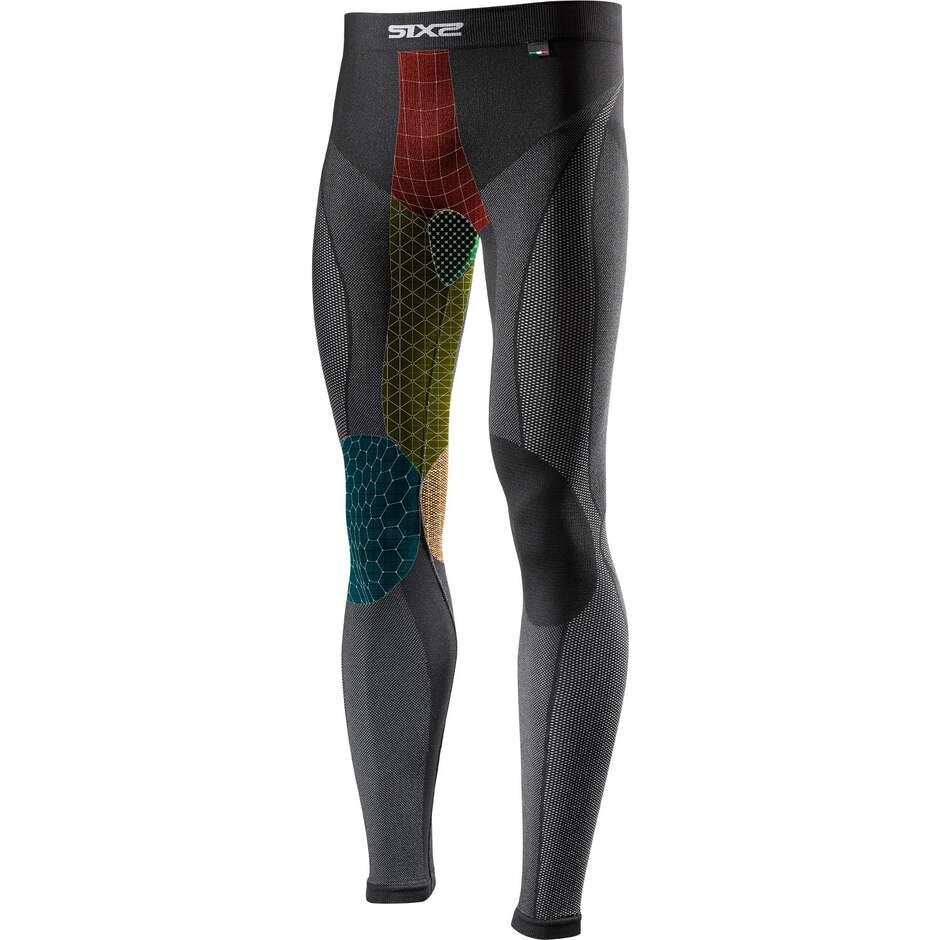 Pantalon Leggings Sixs PNX V2 Noir Carbone - 4 Saisons