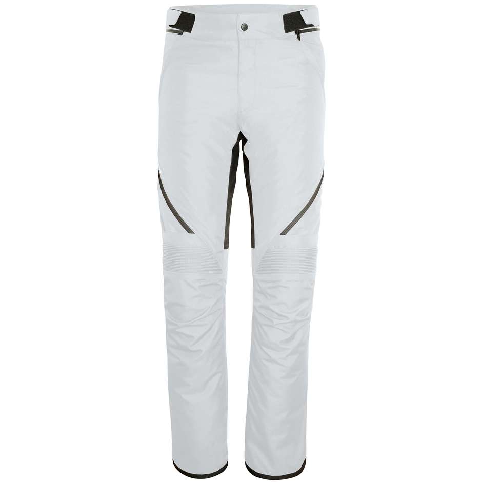 Pantalon moto Acerbis CE X-TOUR en tissu gris clair
