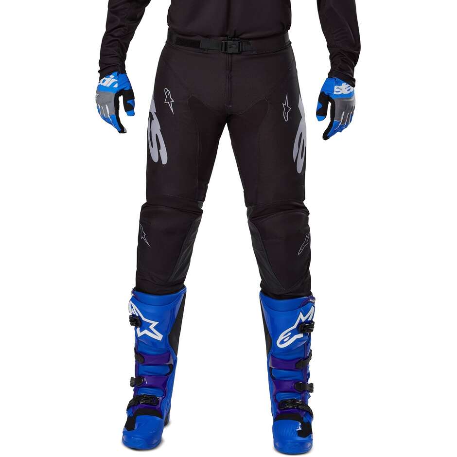 Pantalone Moto Cross Enduro Alpinestars RACER GRAPHITE Nero Grigio