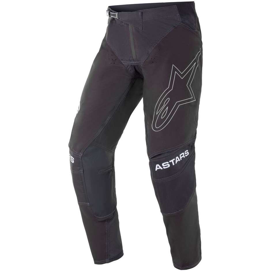 Pantalon moto Alpinestars TECHSTAR PHANTOM Cross Enduro noir blanc