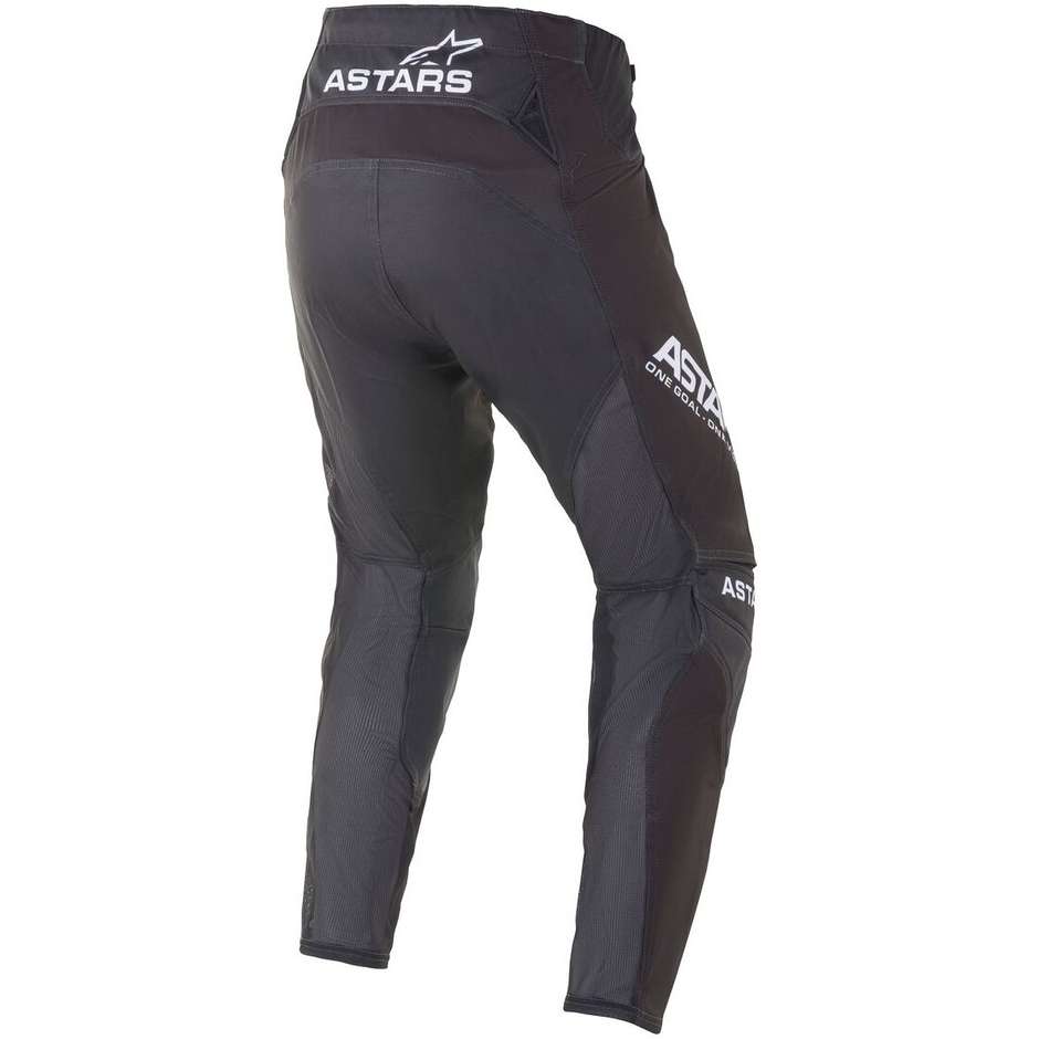 Pantalon moto Alpinestars TECHSTAR PHANTOM Cross Enduro noir blanc
