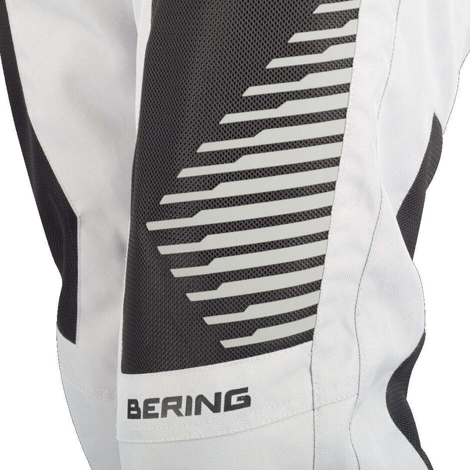 Pantalon moto Bering BAKUNDU Gris Noir Rouge