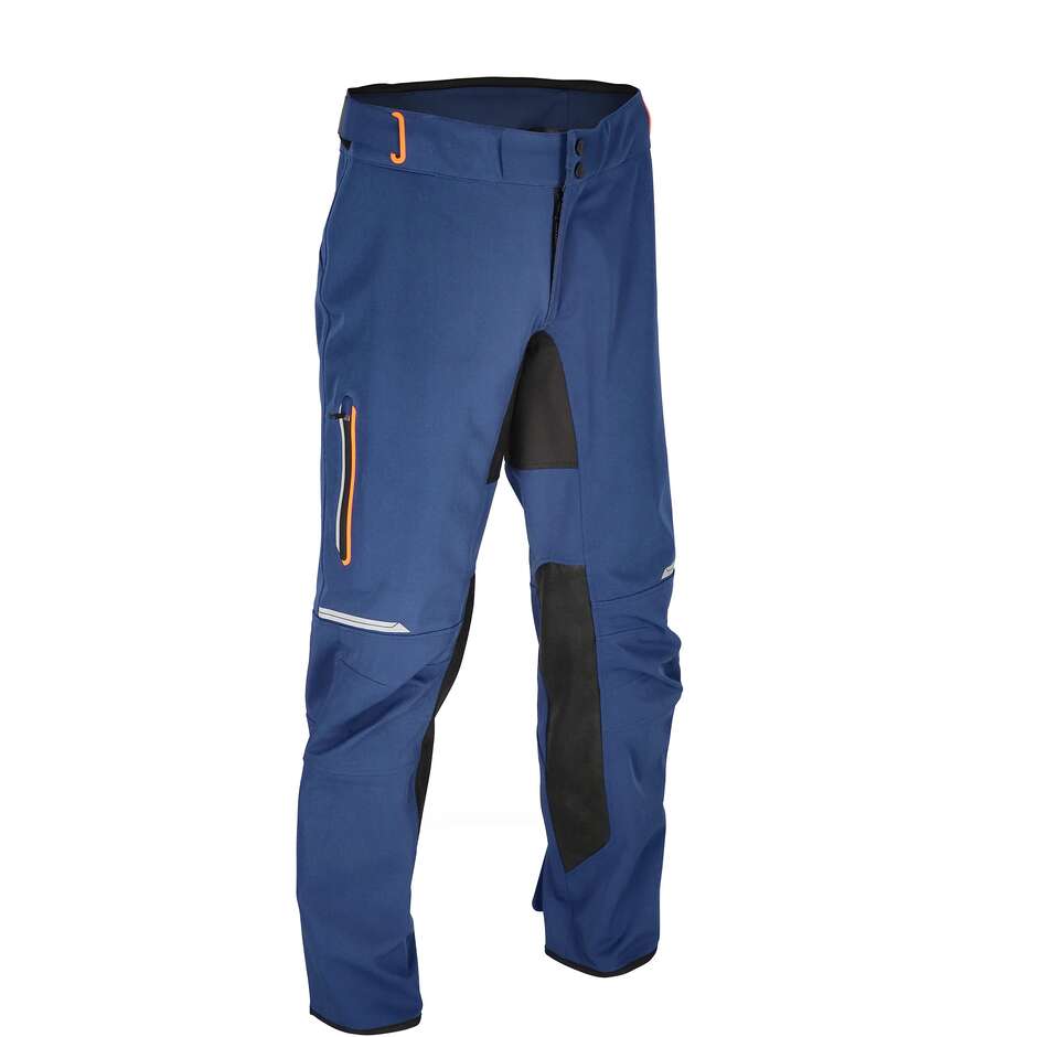 Pantalon Moto Cross Enduro Acerbis X-DURO W-PROOF BAGGY Bleu Orange