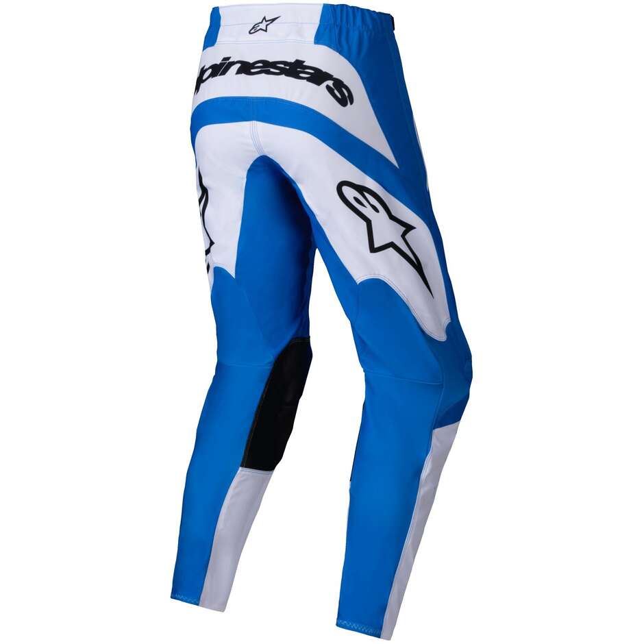 Pantalon Moto Cross Enduro Alpinestars FLUID HAUL Bleu Blanc