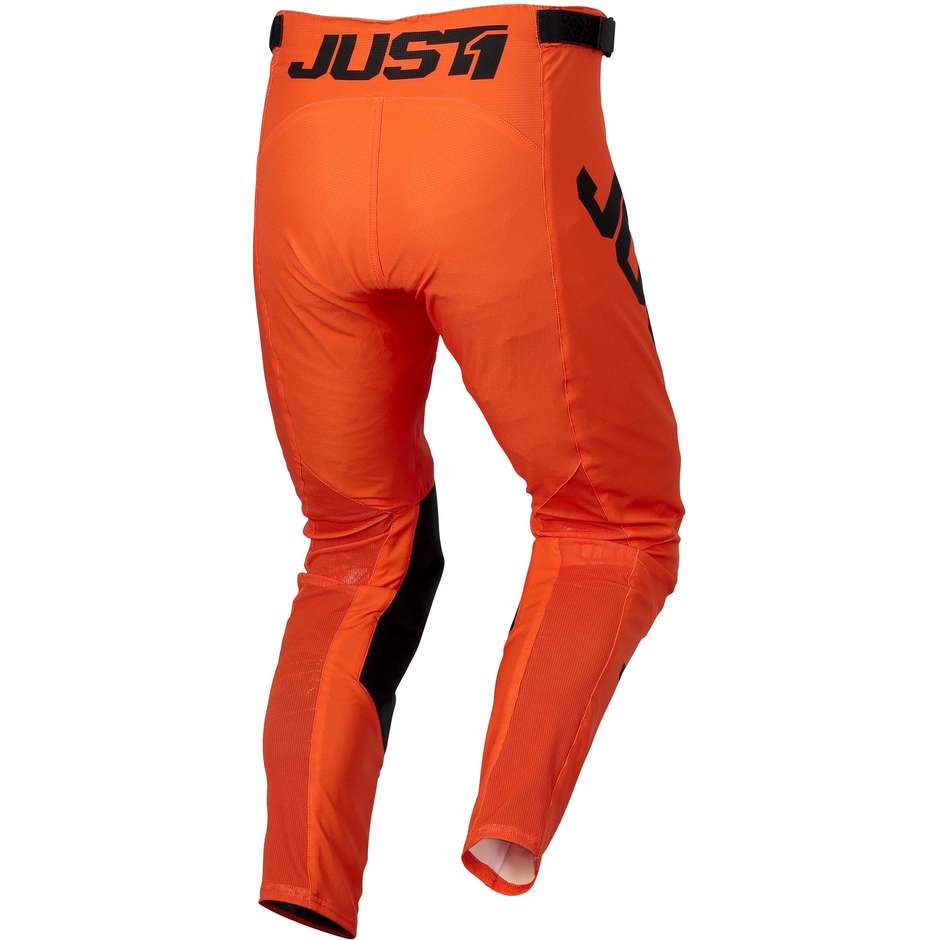 Pantalon Moto Cross Enduro Enfant Just1 J-ESSENTIAL SOLID Orange
