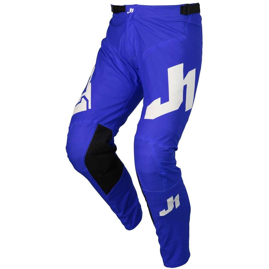 Pantalon Moto Cross Enduro Just1 J-ESSENTIAL SOLID Bleu