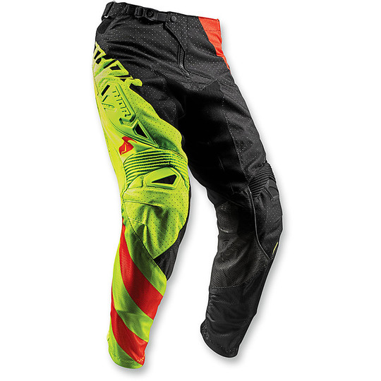 Pantalon Moto Cross Enduro S8 Fuse Air Rive Lime Orange