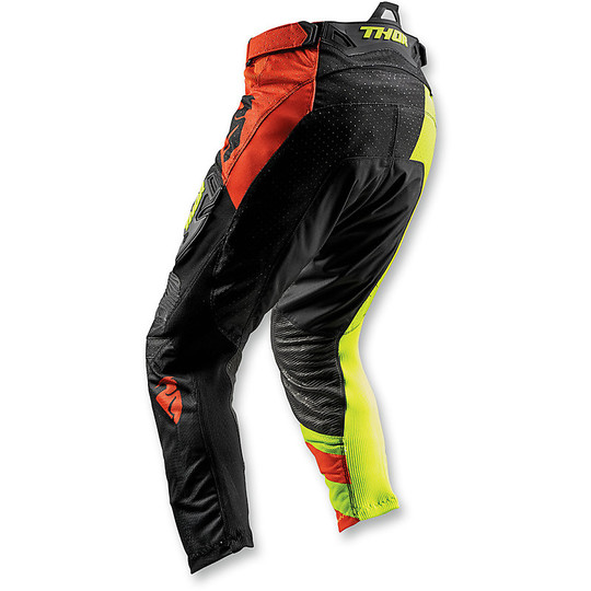 Pantalon Moto Cross Enduro S8 Fuse Air Rive Lime Orange