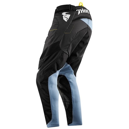 Pantalon Moto Cross Enduro Thor Core Splinter 2015 Noir Blanc Gris