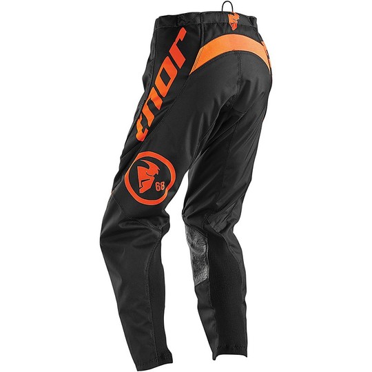 Pantalon Moto Cross Enduro Thor Gasket 2016 Orange / Noir