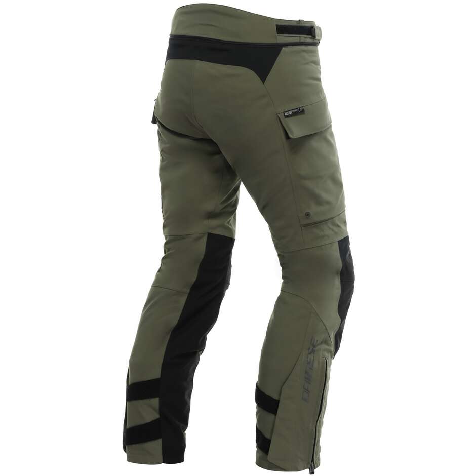Pantalon Moto Dainese HEKLA ABSOLUTESHELL PRO 20K Adventure Vert Militaire Noir