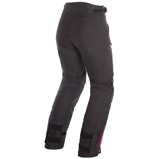 Pantalon moto Dainese TEMPEST 2 LADY D-DRY D-Dry pour femme en noir rouge
