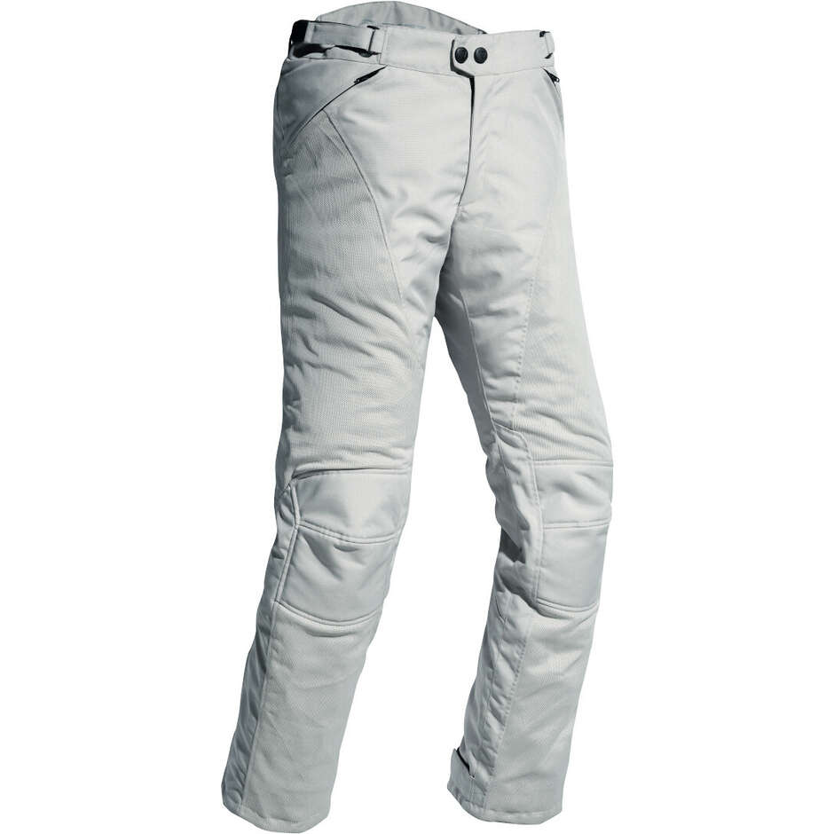 Pantalon moto DIFI Ipanema Air gris clair