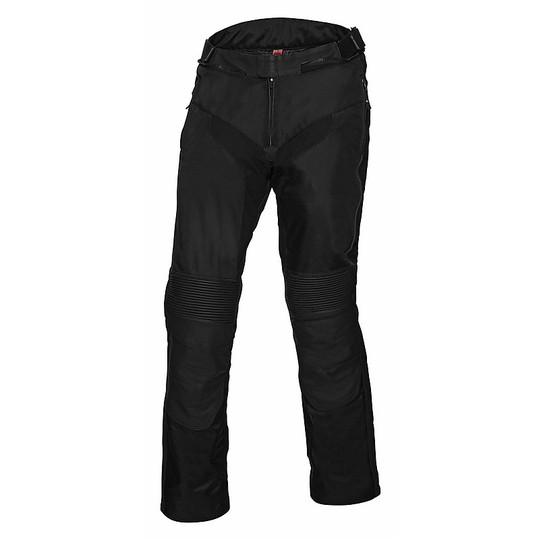Pantalon moto en cuir et tissu Ixs TOUR LT-ST Noir