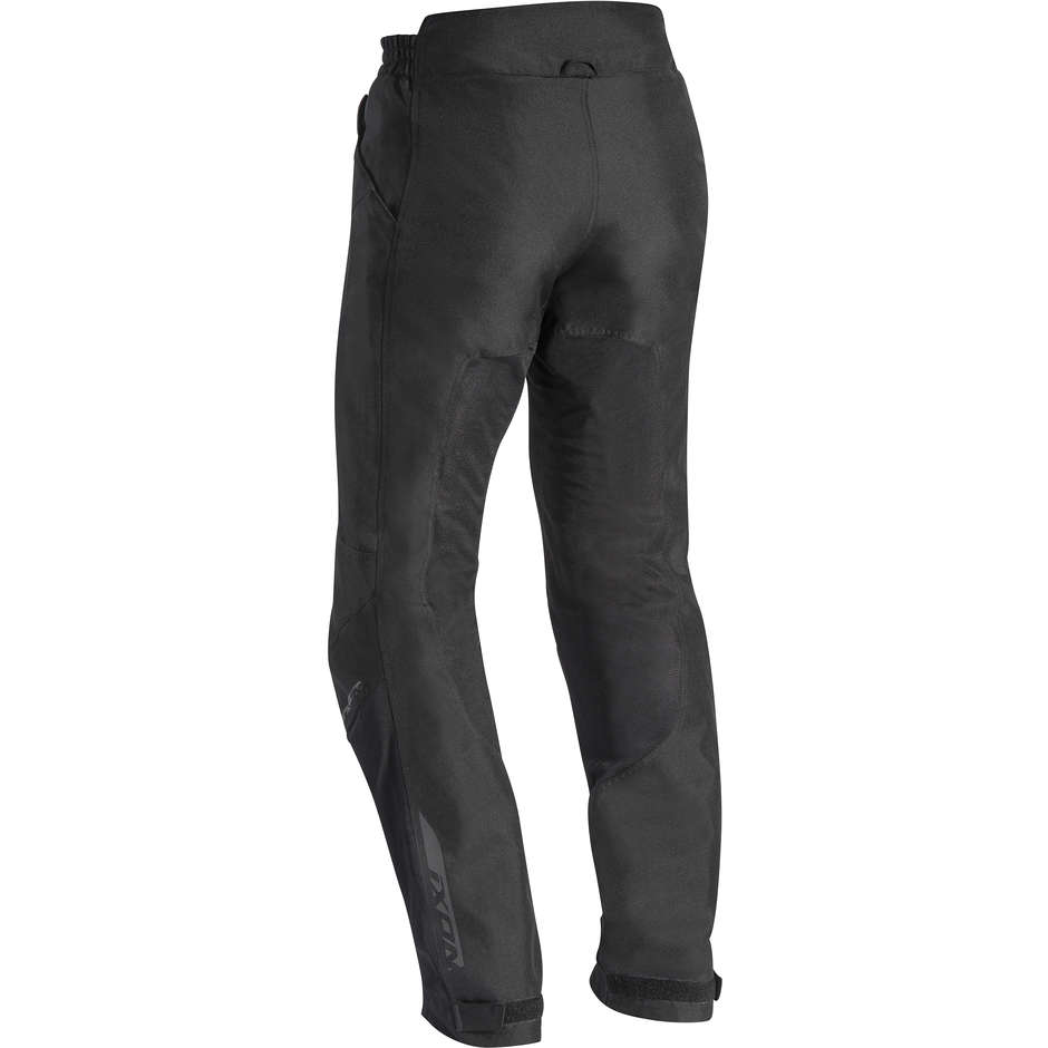 Pantalon moto en tissu d'été perforé Ixon COOL AIR PANT Noir
