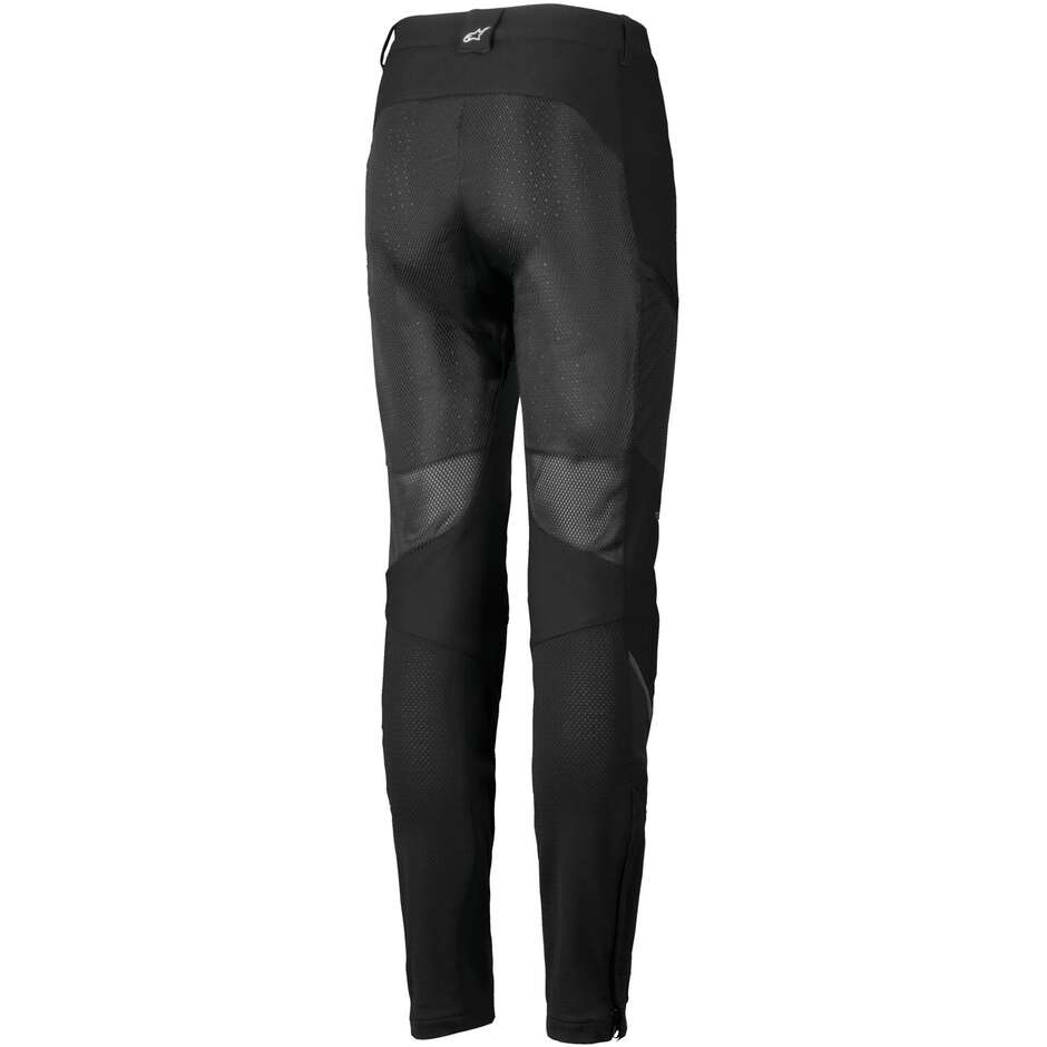 Pantalon moto en tissu pour femme Alpinestars STELLA TROOP-AIR Noir Noir