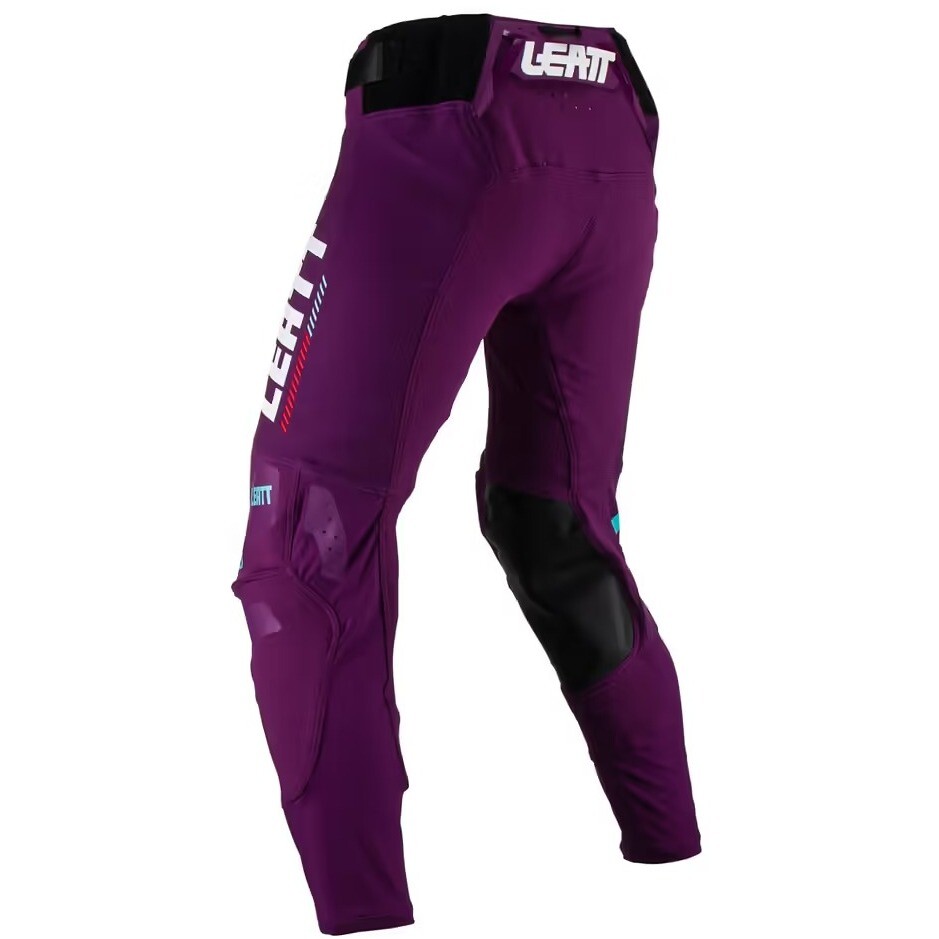 Pantalon Moto Enduro Leatt 5.5 IKS Violet Bleu Cross