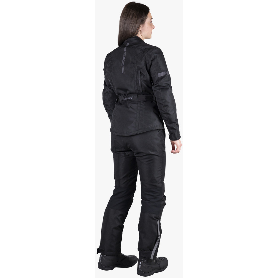 Pantalon Moto Femme Raccourci En Tissu Ixs TALLINN-ST 2.0 Noir