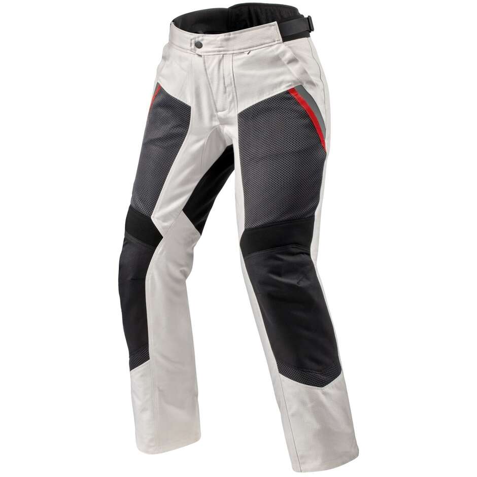 Pantalon moto Femme Rev'it TORNADO 4 H2O LADIES Argent Noir Standard