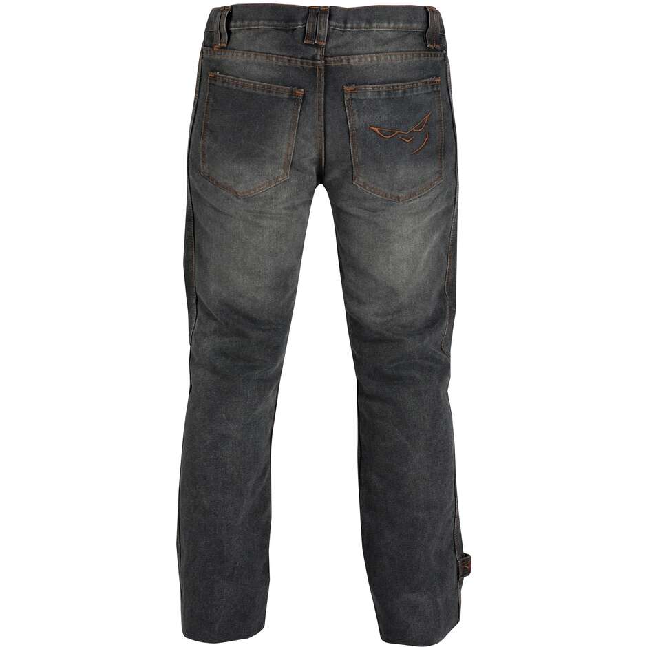 Pantalon Moto Jeans A-pro Model Ramp Black