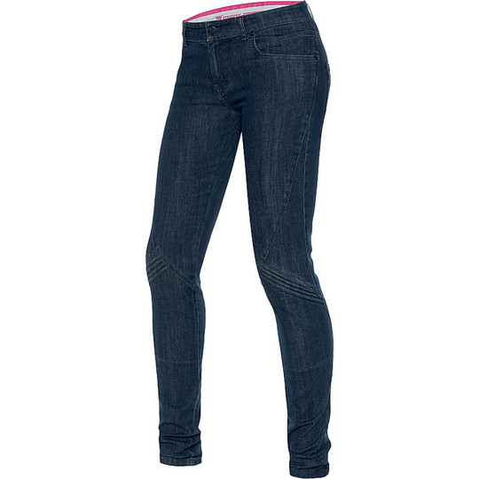 Pantalon Moto Jeans Lady Dainese Jessville Skinny Medium Denim
