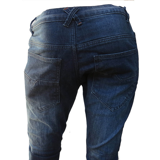 Pantalon moto Jeans Profuture Femme Deinim Avec renforts et protections