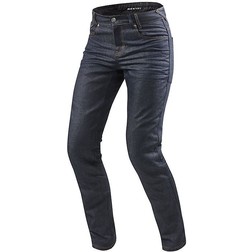 Pantalon Jeans Femme Moto Technique Oj Atmosphères J271 DARKEN