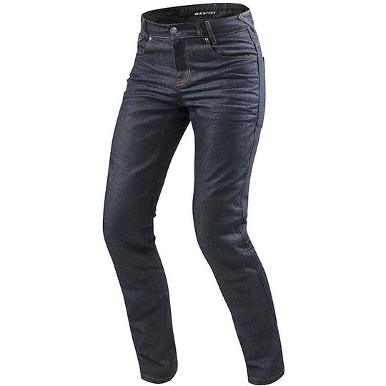 Pantalon Moto Jeans Rev'it Lombard 2 Bleu Foncé L 32