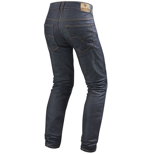 Pantalon Moto Jeans Rev'it Lombard 2 Bleu Foncé L 32