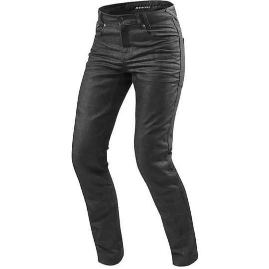 Pantalon Moto Jeans Rev'it Lombard 2 Gris Foncé L 32