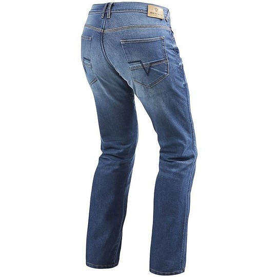Pantalon Moto Jeans Rev'it Philly 2 Bleu L34