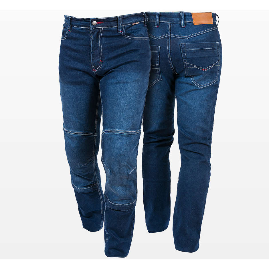 Pantalon moto Jeans techniques Prexport Denim avec fibres d'aramide