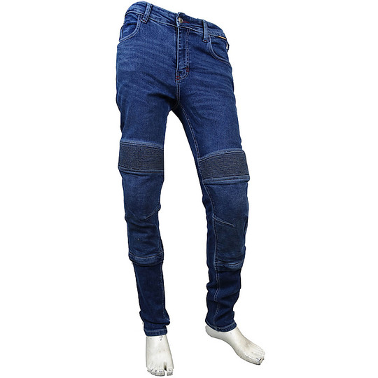 Pantalon moto Jeans Techniques Prexport FREEWAY Homme Avec Fibres Aramide