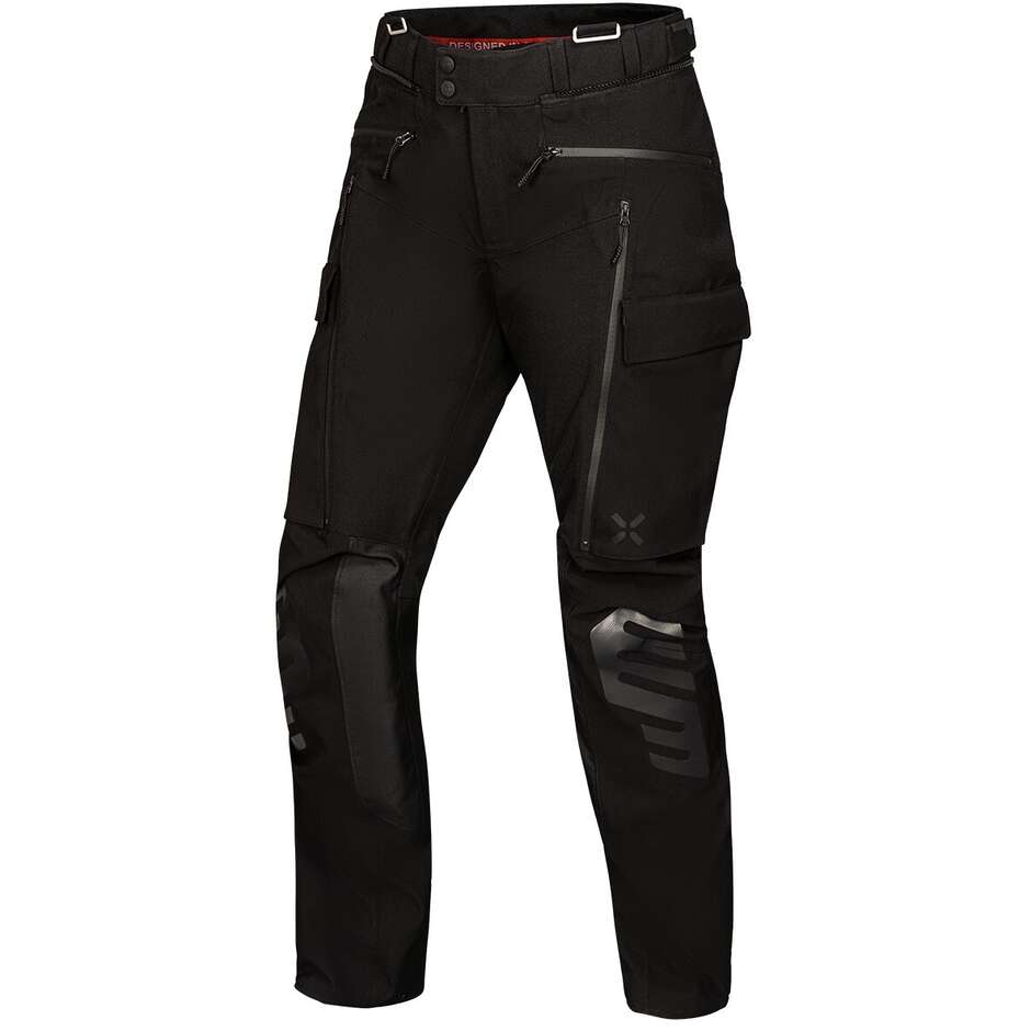 Pantalon moto laminé Ixs Venture-STX 1.0 pour femme noir