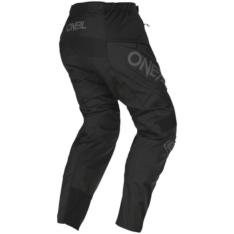 Pantalon Moto Oneal Element Trail V.22 Cross Enduro Noir Gris