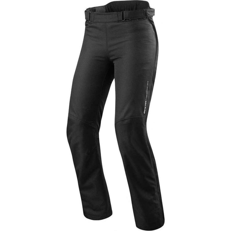 Pantalon moto pour femme en tissu femme Rev'it VARENNE Noir Standard