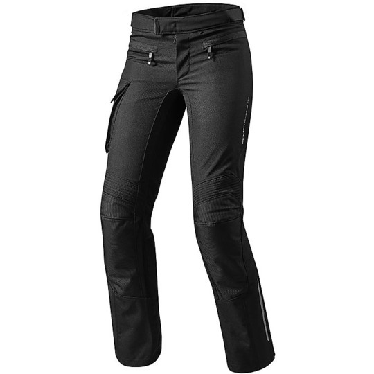 Pantalon moto pour femme en tissu Rev'it Enterprise 2 Lady Standard Noir
