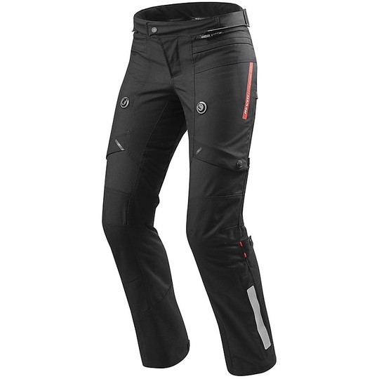 Pantalon moto pour femme en tissu Rev'it Horizon 2 Lady Standard Noir
