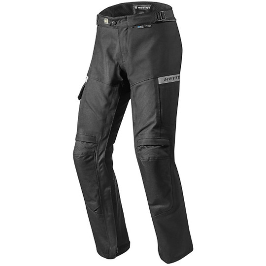 Pantalon moto Rev'It en tissu banlieue raccourci noir