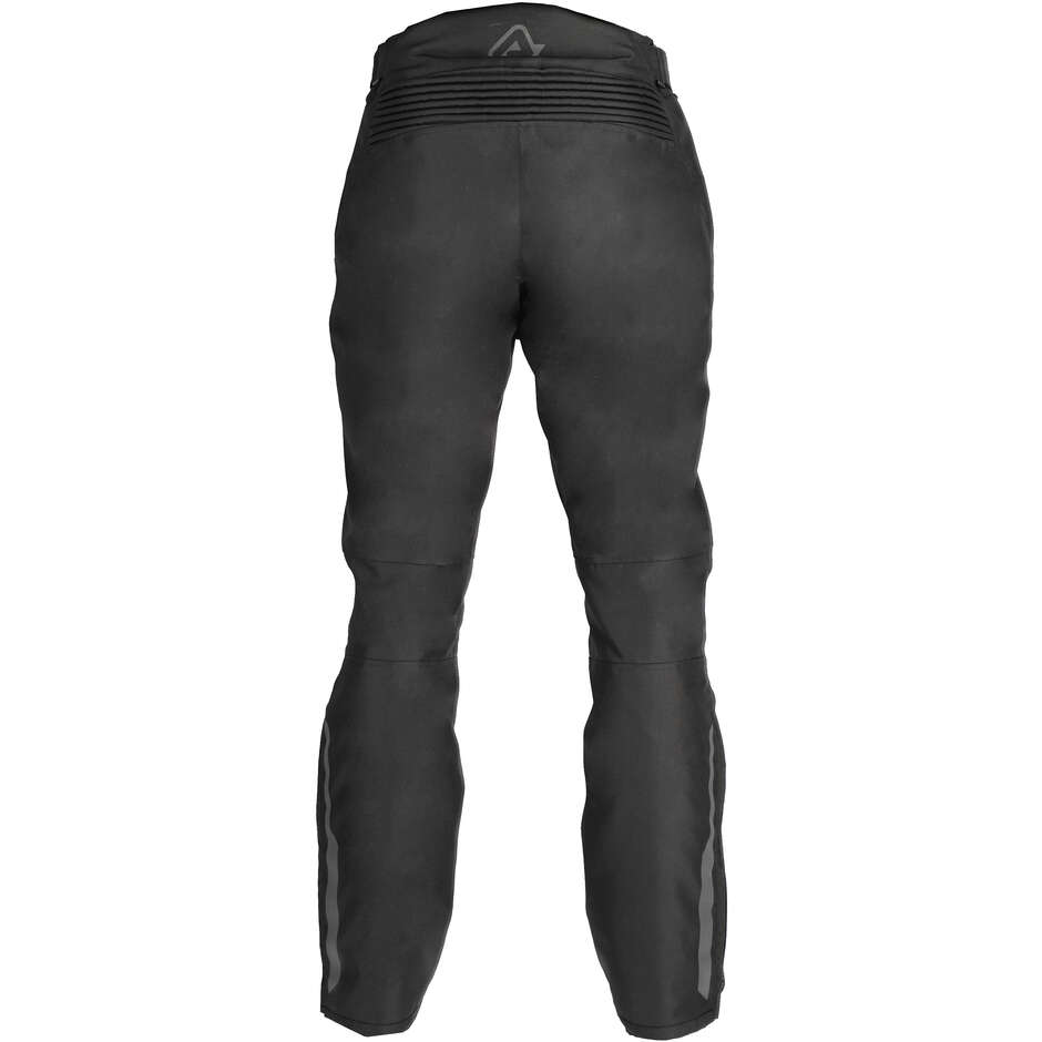 Pantalon moto technique imperméable ACERBIS CE DISCOVERY 2.0 noir pour homme